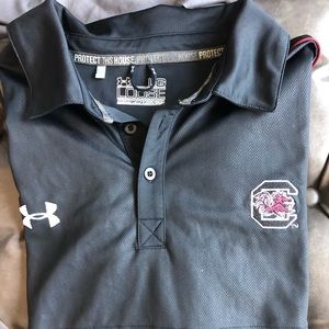 Men’s Under Armour Gamecocks Large Polo